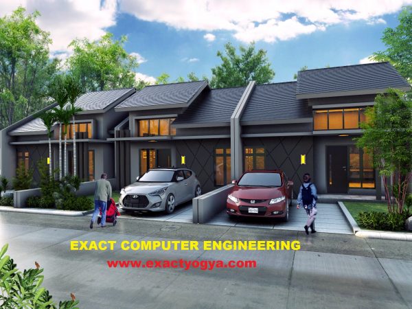 Kursus SketchUp Interior dan Eksterior Rendering Vray tempat di Jogja
